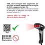 Imagem de Leitor de Código de Barras com Fio 1D, 2D, Qr Code Portátil