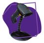 Imagem de Leitor De Código De Barras Com Suporte Tanca Tl-220 Usb 1d Preto