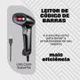 Imagem de Leitor De Código De Barras Produtos Ean Usb Com Suporte