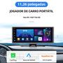 Imagem de Leitor de Vídeo Multimídia Portátil 11,26" - Carplay, Tela IPS Touchscreen