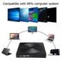 Imagem de Leitor e Gravador de Cd Dvd Externo PC e Notebook Usb 3.0 Drive Portátil Slim Preto Linux Mac Ultrabook Windows Laptop