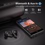 Imagem de Leitor MP3 Diofox M8 80GB com Bluetooth e WiFi, tela de 4 polegadas