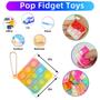 Imagem de Lembrancinhas de Festa Infantil - 60 Fidget Toys SINFOX com Chaveiros