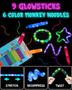 Imagem de Lembrancinhas de festa Label Glow Sticks Light Up Pop Tubes Kids 8-12