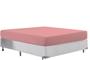 Imagem de Lençol Avulso Com Elástico Cama Queen 400 Fios Macio Rose