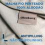 Imagem de Lençol Avulso com Elástico em Malha 100% Algodão Fio Penteado Antipilling Altenburg - King 1,93 m