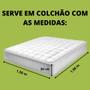 Imagem de Lençol Avulso Queen Malha 100% Algodão Liso Com Elástico