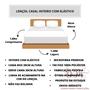 Imagem de Lençol Cama Box Casal Liso com Elástico 01 Peça Barato Revenda