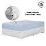 Imagem de Lençol cama Casal Avulso 400 Fios 40cm Altura 100 algodao com elastico