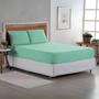 Imagem de Lençol Cama Com Elástico Avulso Box Queen 100% Algodão Malha