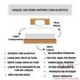 Imagem de Lençol Cama de Solteiro 01 Peça Liso com Elástico Cama Box e Beliche
