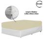 Imagem de Lençol cama Solteiro Avulso 400 Fios Com Elástico 100 % algodao