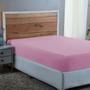 Imagem de Lençol Casal 300 Fios 100% Algodão Lençol com Elástico Avulso Cama Box 30cm Altura