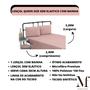 Imagem de Lençol Casal Queen SEM ELASTICO com Bainha Avulso Microfibra PREMIUM 01 Peça para Cama Box