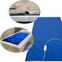 Lençol colchonete térmico maca mesa de massagem tradicional 220V Sulterm azul 02 temperaturas Imagem de Lençol colchonete térmico maca mesa de massagem tradicional 220V Sulterm azul 02 temperaturas