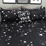 Imagem de Lençol Com Elástico Casal Comum 4 Un Star Decor Com Almofada