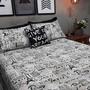 Imagem de Lençol com elástico casal king 4 pç paris decor c/ almofada