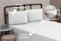 Imagem de Lençol de Cama Casal PREMIUM Sem Elástico Cama Box Liso Avulso Várias Cores