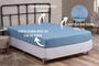 Imagem de Lençol de Cama King Size PREMIUM 30CM Altura Cama Box Liso Avulso com Elástico Várias Cores