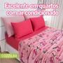 Imagem de Lençol De Se Cobrir Queen 100 Algodão Malha Estampado Sem Elástico Confortável E Macio 2,20x2,50m Cozzilar
