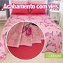 Imagem de Lençol De Se Cobrir Queen 100 Algodão Malha Estampado Sem Elástico Confortável E Macio 2,20x2,50m Cozzilar