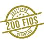 Imagem de Lençol De Viuva Com Leze  Coloroda Dourado 4 Peças 100% Algodão 200fios 188x 128x25