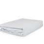 Imagem de Lençol King Avulso S/Elástico 400 Fios MicroPercal- Branco