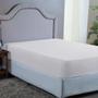 Imagem de Lençol King Liso Aveludado 400 Fios Cama Box com Elástico Avulso