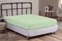 Imagem de Lençol King Size com Elástico Avulso Percal 200 Fios 100% Algodão 01 Peça Lindo Macio Cama Box VERDE