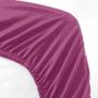 Imagem de Lencol Micropercal 300 Fios Avulso Com Elastico Casal Pink