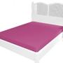 Imagem de Lencol Micropercal 300 Fios Avulso Com Elastico Casal Pink