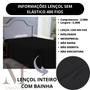 Imagem de Lençol Queen 400 Fios sem Elástico Micro Percal LINHA PREMIUM Cama Box