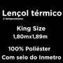 Imagem de Lençol Térmico King Size 2 Temperaturas BBC Têxtil