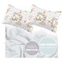 Imagem de Lencol toque de seda jg floral queen 3pc br