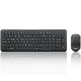 Imagem de Lenovo 300 Wireless Combo Teclado e Mouse, 2,4 GHz Nano USB-A Receiver, Baterias Incluídas