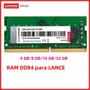 Imagem de Lenovo Ddr4 Laptop Ram 4gb 8gb 16gb 32gb 2400mhz 2666mhz 3200mhz So-dimm Para Legion Ideapad