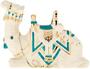 Imagem de Lenox 869930 Primeira Bênção Natividade Teal Camel Figurine