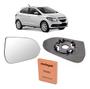 Imagem de Lente Com Base Retrovisor Onix 16 A 19 - Lado Esquerdo (Motorista) Original