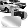 Imagem de Lente Espelho Retrovisor Com Base Fiat Palio Fire Siena Weekend Strada 2001 a 2010 Uno Mille Flex Direito