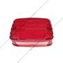 Imagem de Lente lanterna ho cg83 verm c  vigia original valplas