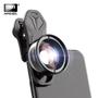 Imagem de Lente Macro 4K HD 100mm com Filtros CPL e Star para Smartphones iPhone e Samsung