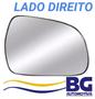 Imagem de Lente retrovisor com base hilux 05-11 ld direito