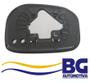 Imagem de Lente retrovisor com base new fit 09-14 lado esquerdo