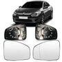 Imagem de Lente Retrovisor Fluence 2010 2011 2012 2013 Térmica com Base