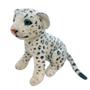 Imagem de Leopardo de Pelúcia - Branco - 25cm - 1 unidade - Rizzo