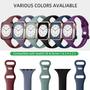 Imagem de Lerobo 6 Pulseiras Slim Silicone p/ Apple Watch 38mm-49mm (Cores Variadas)