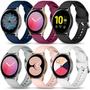 Imagem de Lerobo Kit 6 Pulseiras de Silicone Compatíveis com Galaxy Watch (Multicolor)