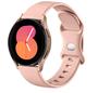 Imagem de Lerobo Pulseira Compatível com Samsung Galaxy Watch 7/6/5/4, 20mm, Silicone  (Rosê)