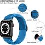 Imagem de Lerobo Pulseira Nylon Solo Loop para Apple Watch (Azul Klein)