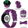 Imagem de Lerobo Pulseira p/ Galaxy Watch 20mm Silicone (Roxo escuro)